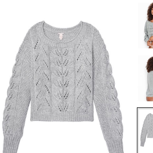 Victoria secret sweater gray new with tags M - Picture 4 of 8